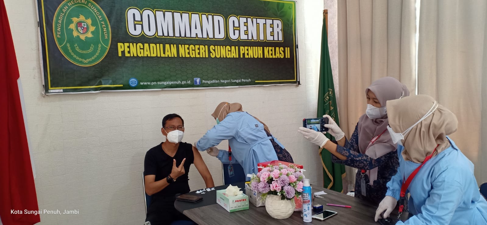 Vaksin Ke 3 Pengadilan Negeri Sungai Penuh